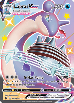 Lapras VMAX #SV111 — Pokemon Shining Fates
