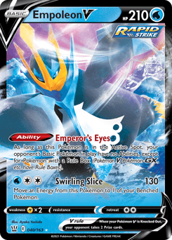 Empoleon V #40 — Pokemon Battle Styles