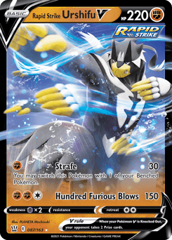 Rapid Strike Urshifu V #87 — Pokemon Battle Styles