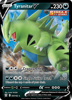 Tyranitar V #97 — Pokemon Battle Styles