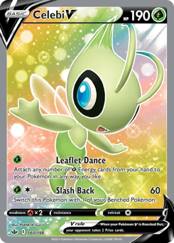 Celebi V #160 — Pokemon Chilling Reign