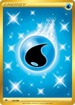 Water Energy #231 — Pokemon Chilling Reign