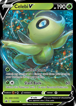 Celebi V #7 — Pokemon Chilling Reign