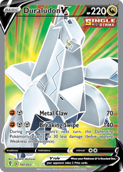 Duraludon V #197 — Pokemon Evolving Skies