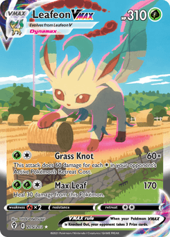 Leafeon VMAX #205 — Pokemon Evolving Skies