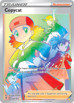Copycat #222 — Pokemon Evolving Skies