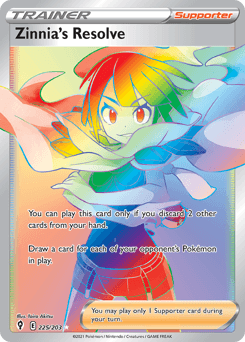 Zinnia's Resolve #225 — Pokemon Evolving Skies