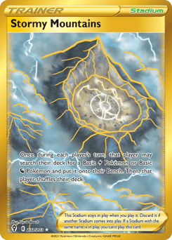 Stormy Mountains #232 — Pokemon Evolving Skies