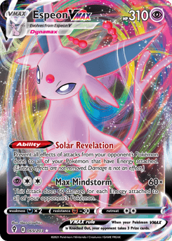 Espeon VMAX #65 — Pokemon Evolving Skies