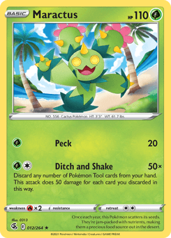 Maractus #12 — Pokemon Fusion Strike