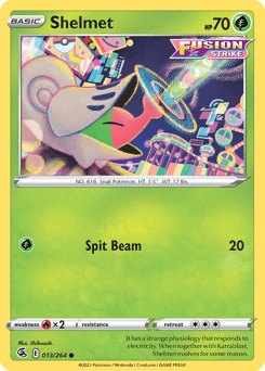 Shelmet #13 — Pokemon Fusion Strike