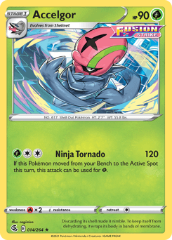 Accelgor #14 — Pokemon Fusion Strike
