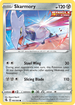 Skarmory #182 — Pokemon Fusion Strike