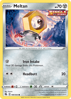 Meltan #188 — Pokemon Fusion Strike