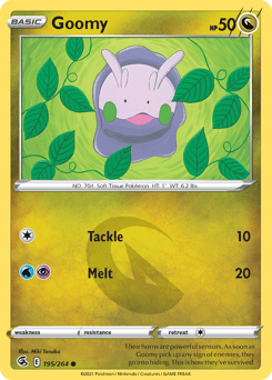 Goomy #195 — Pokemon Fusion Strike