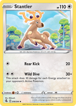 Stantler #208 — Pokemon Fusion Strike