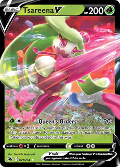 Tsareena V #21 — Pokemon Fusion Strike