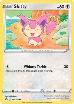 Skitty #210 — Pokemon Fusion Strike