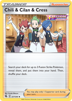 Chili & Cilan & Cress #227 — Pokemon Fusion Strike