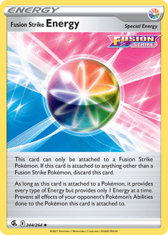Fusion Strike Energy #244 — Pokemon Fusion Strike