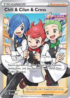 Chili & Cilan & Cress #258 — Pokemon Fusion Strike