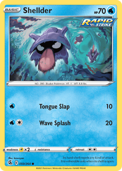 Shellder #50 — Pokemon Fusion Strike