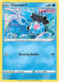 Clamperl #65 — Pokemon Fusion Strike