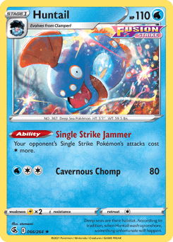 Huntail #66 — Pokemon Fusion Strike