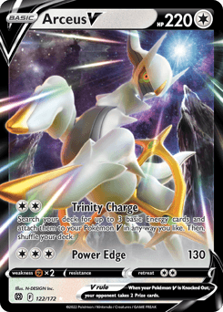 Arceus V [Metal] #122