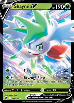 Shaymin V #13 — Pokemon Brilliant Stars