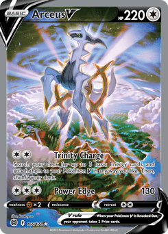 Arceus V #166 — Pokemon Brilliant Stars