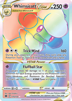 Whimsicott VSTAR #175 — Pokemon Brilliant Stars
