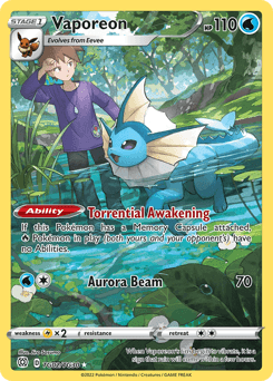 Vaporeon #TG02 — Pokemon Brilliant Stars