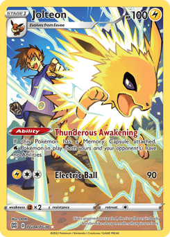 Jolteon #TG04 — Pokemon Brilliant Stars