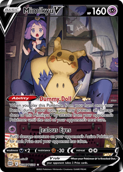 Mimikyu V #TG16 — Pokemon Brilliant Stars
