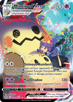 Mimikyu VMAX #TG17 — Pokemon Brilliant Stars