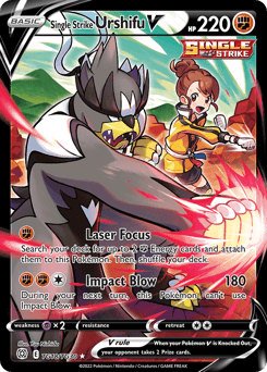 Urshifu V #TG18 — Pokemon Brilliant Stars