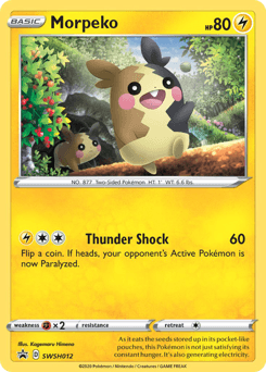 Morpeko #SWSH012 — Pokemon Promo