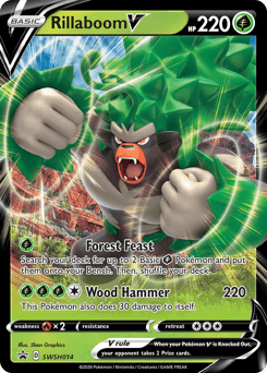 Rillaboom V #SWSH014 — Pokemon Promo