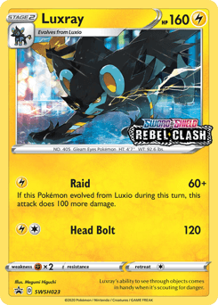Luxray #SWSH023 — Pokemon Promo