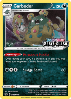 Garbodor [Staff] #SWSH025 — Pokemon Promo