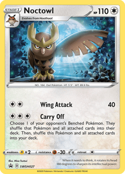 Noctowl #SWSH027 — Pokemon Promo