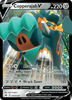 Copperajah V #SWSH030 — Pokemon Promo