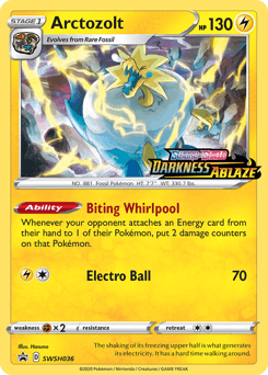 Arctozolt #SWSH036 — Pokemon Promo