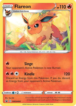 Flareon #SWSH041 — Pokemon Promo
