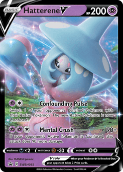 Hatterene V #SWSH055 — Pokemon Promo