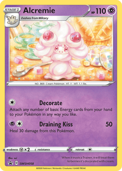 Alcremie #SWSH058 — Pokemon Promo