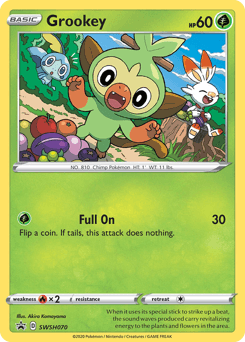 Grookey #SWSH070 — Pokemon Promo