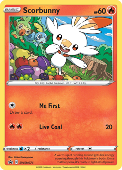 Scorbunny #SWSH071 — Pokemon Promo