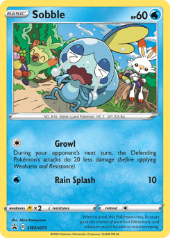 Sobble #SWSH073 — Pokemon Promo